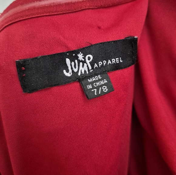 Red Ruched Cocktail Dress - Picture 5 of 12